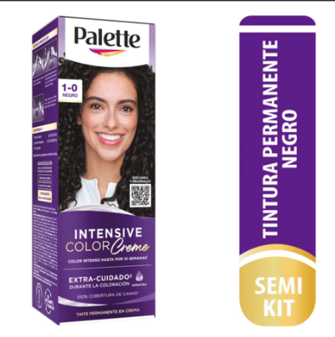Paleta ICC SemiKit 1-0 Negro
