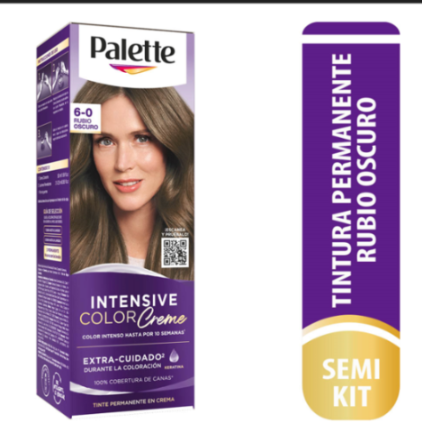 Paleta ICC SemiKit 6-0 Rubio Oscuro