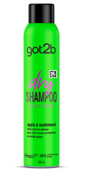 Champú Seco extra frescura 200ml Got2B