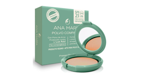 Polvo Compacto Spf 25 Avellana Ana María