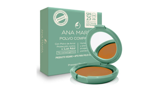 Polvo Compacto Spf 25 Marrón Ana María