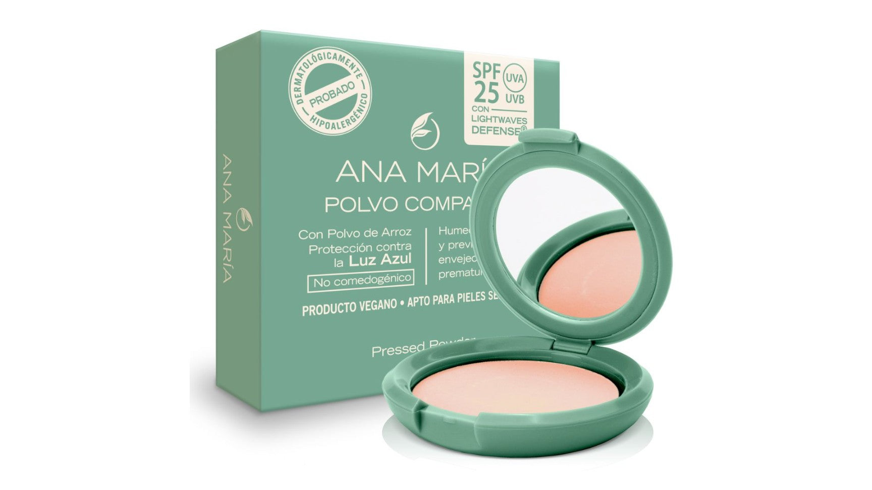 Polvo Compacto Spf 25 Natural Ana María