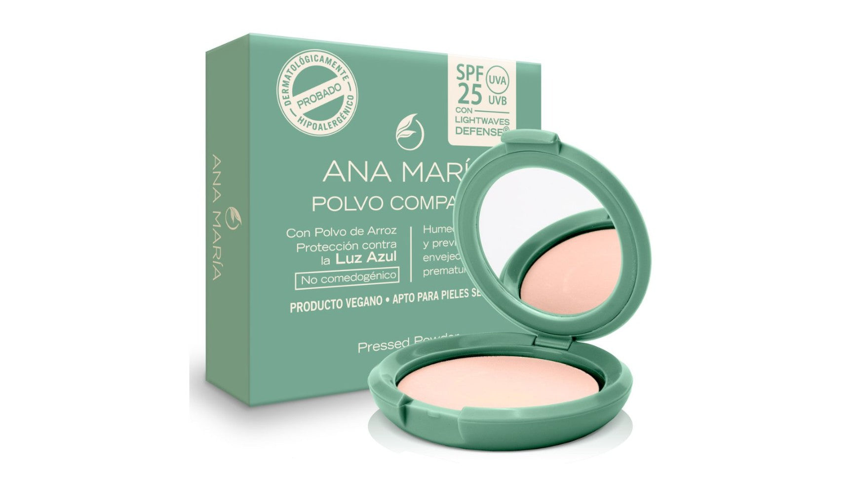 Polvo Compacto Spf 25 Perla Ana María