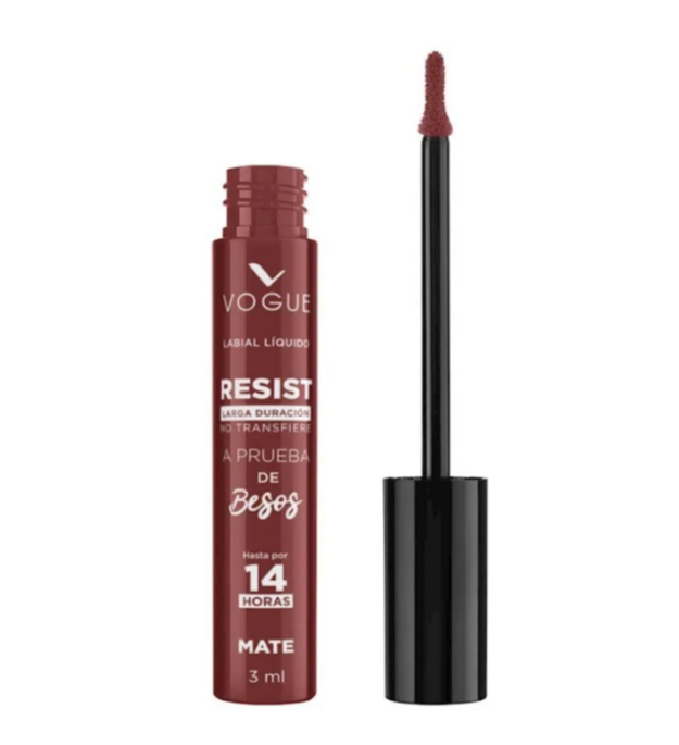 Labial Liquido Resist Siente Vogue