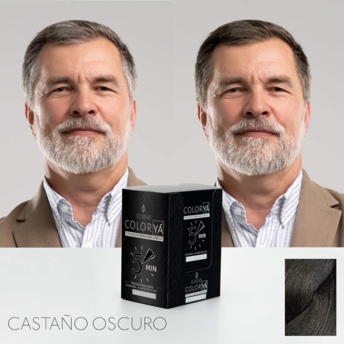 CY Tinte Sobre Castaño Oscuro