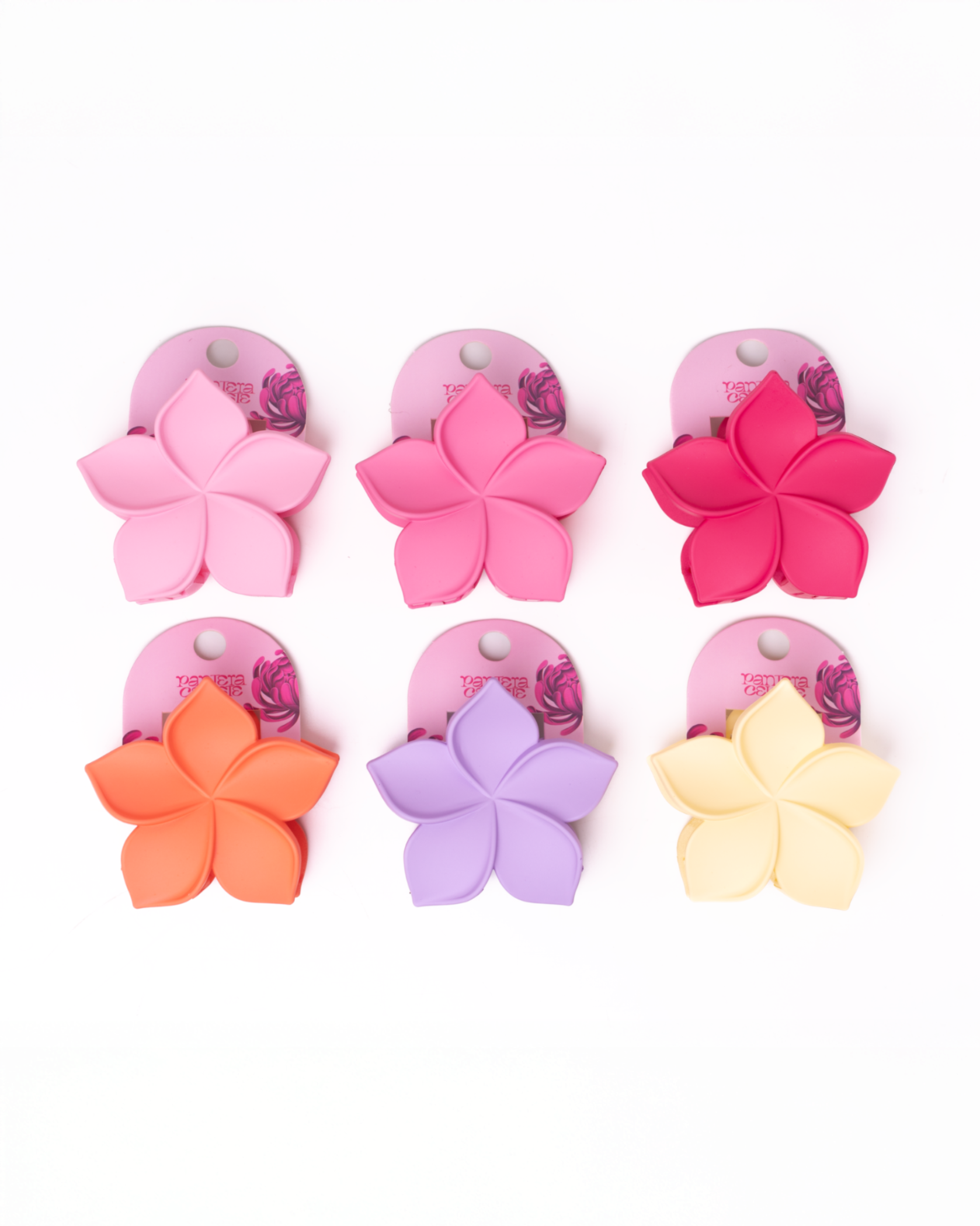 PC Pinzas Para El Cabello Tipo Flor