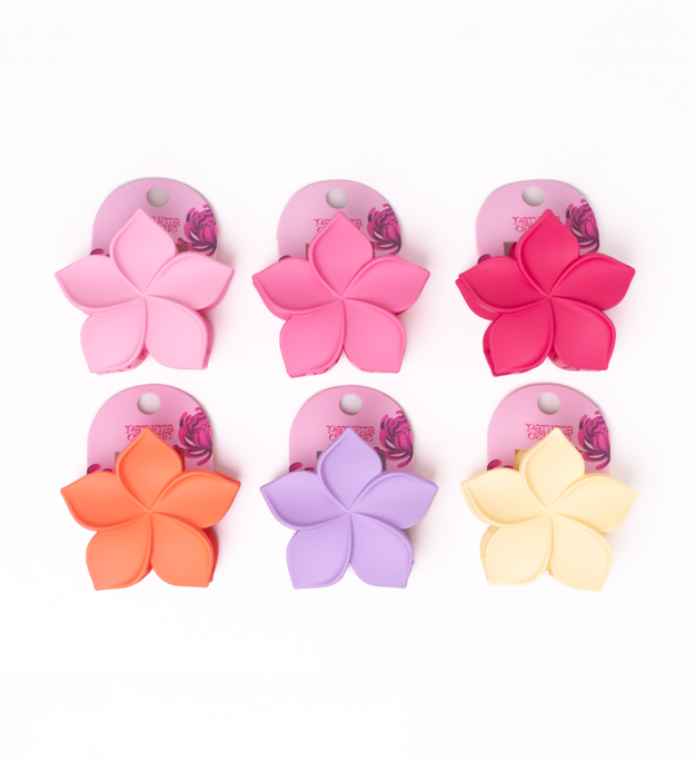 PC Pinzas Para El Cabello Tipo Flor