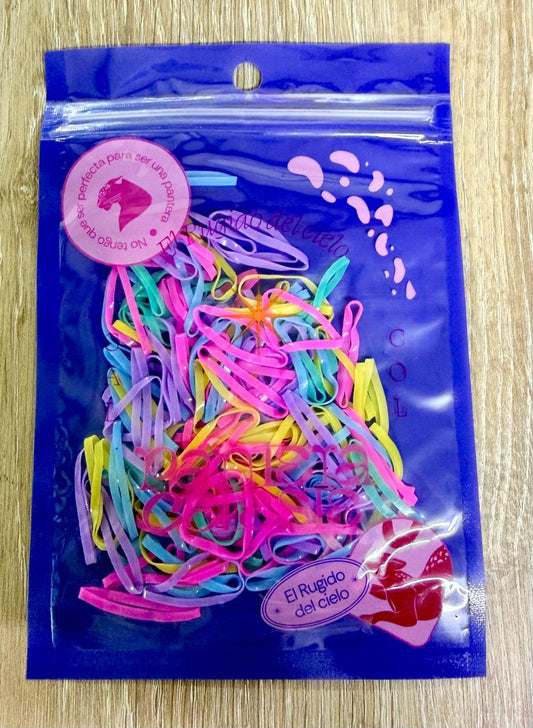 Bolsa de Cauchos Para El Cabello Surtidos Pantera Celeste