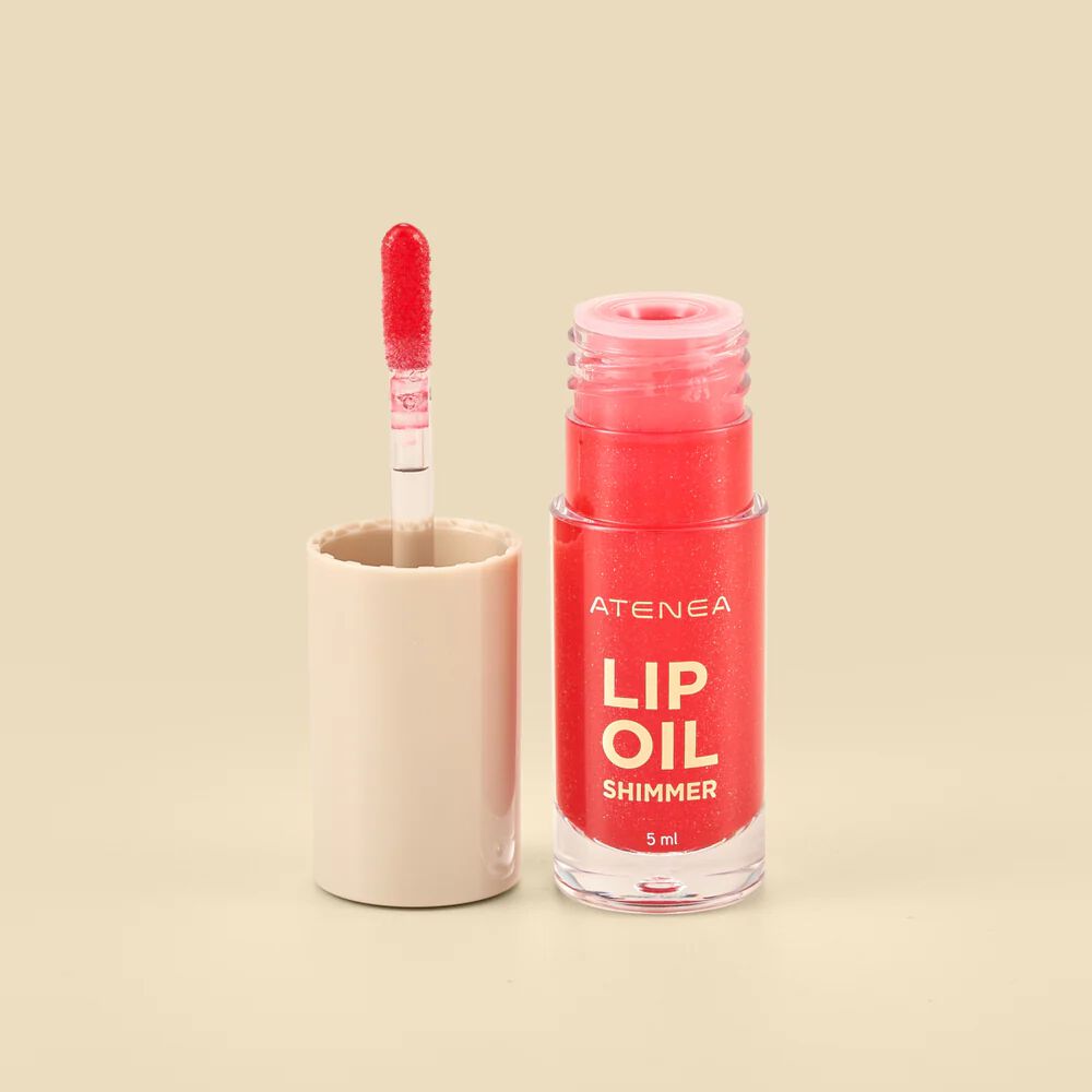 Lip Oil + Shimmer Cherry Glaze ATENEA