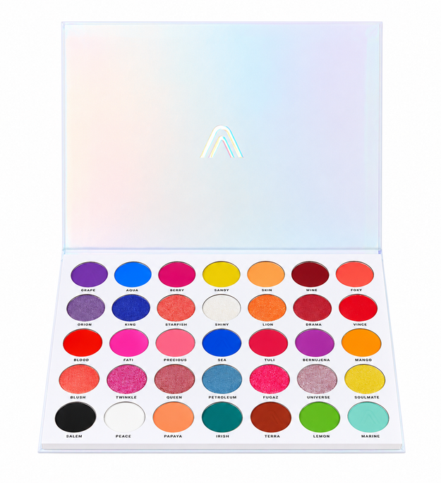 Paleta de Sombras 35 Tonos Hawaii Atenea