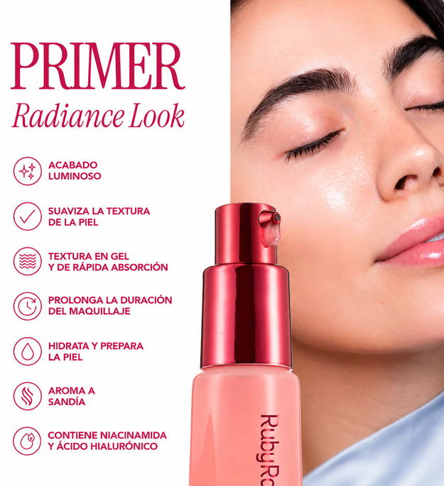 Primer Hidratante Ruby Rose