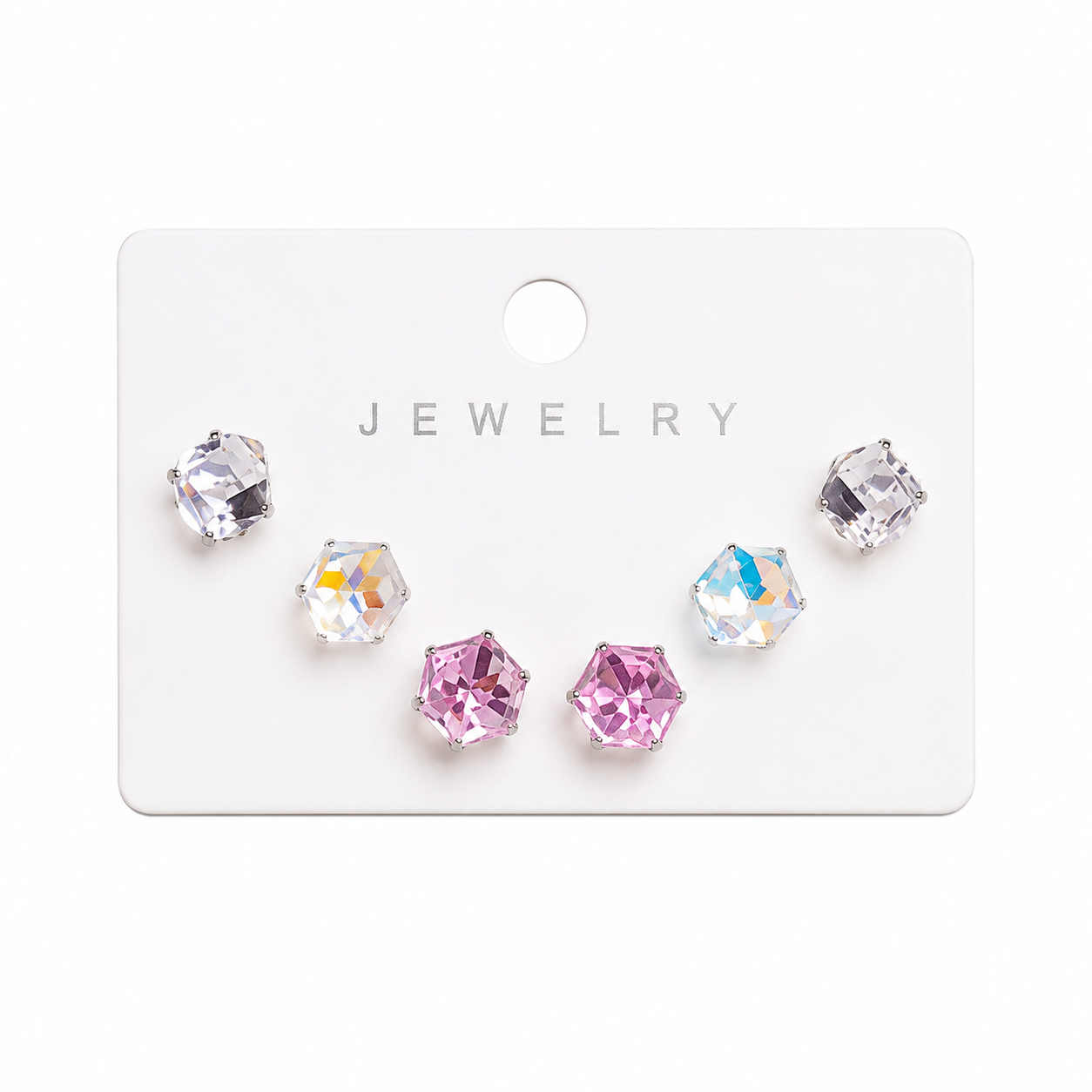 Set De Aretes De Fantasía X 3 Pares Cada P231 Importados