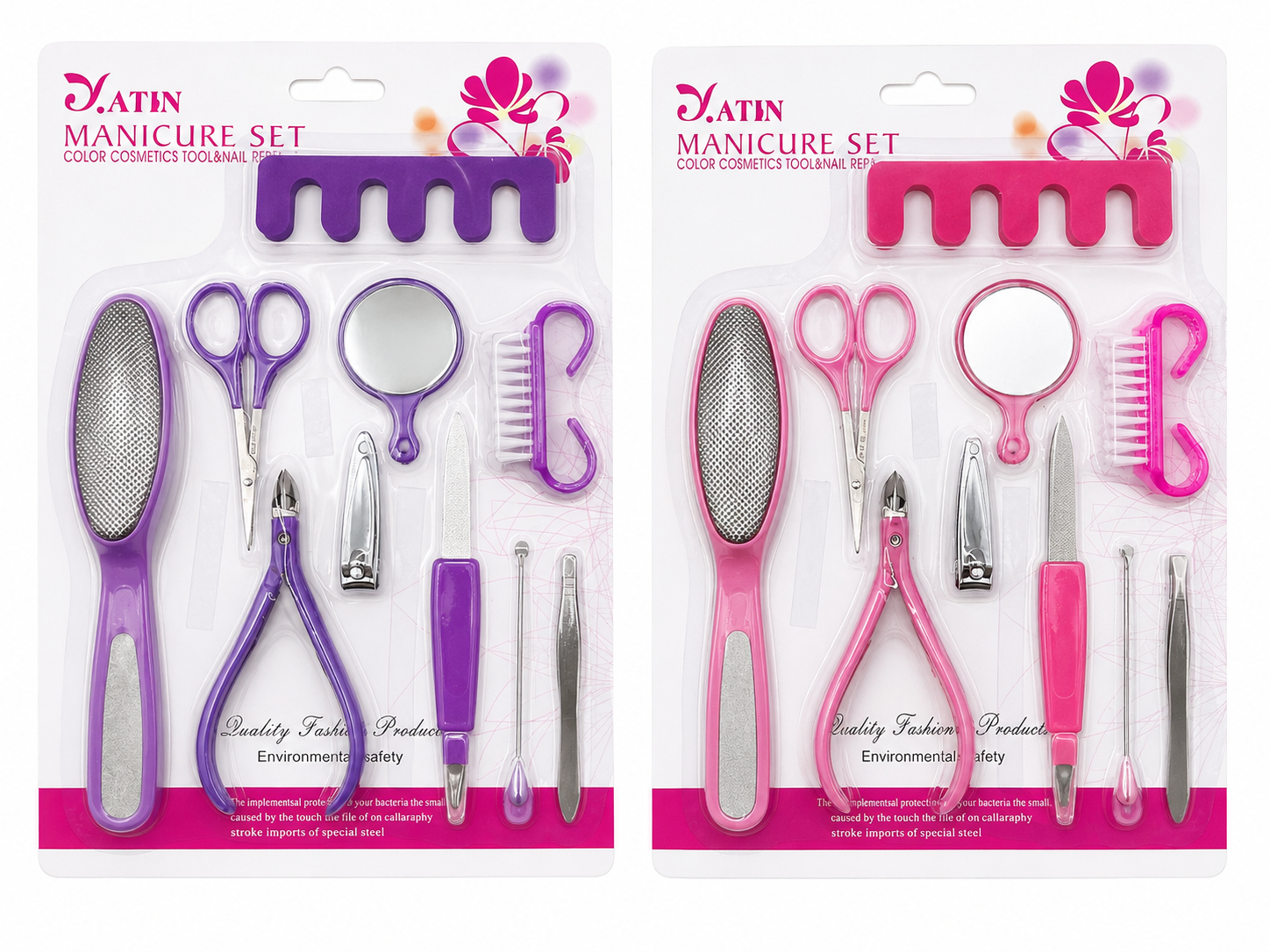 Set De Manicure 12 Piezas Importados