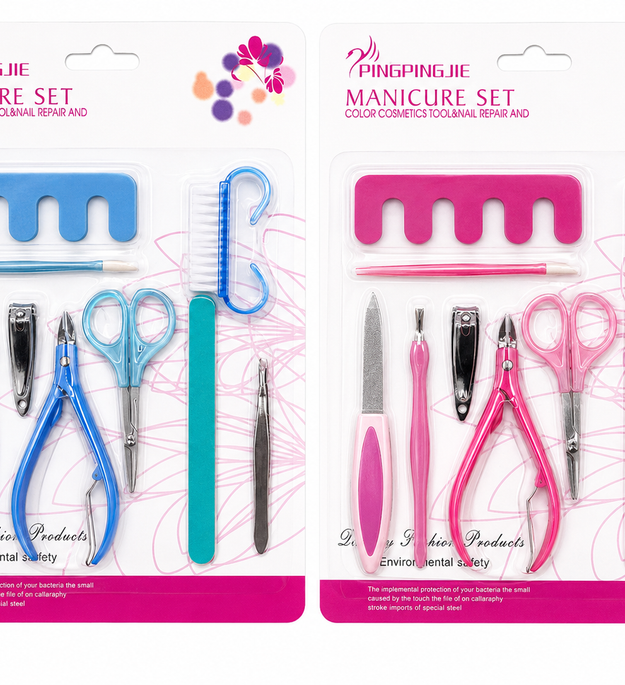 Set De Manicure 9 Piezas Importados