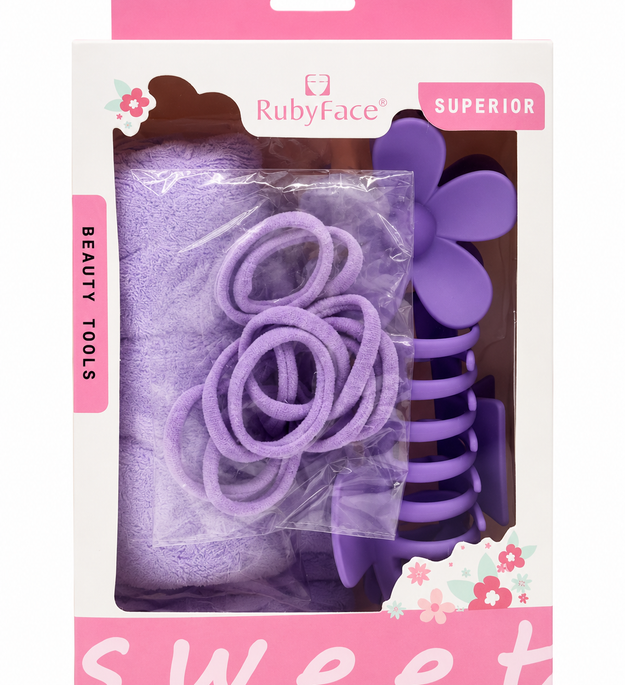 Set Para Sujetar El Cabello 5 Piezas Importados
