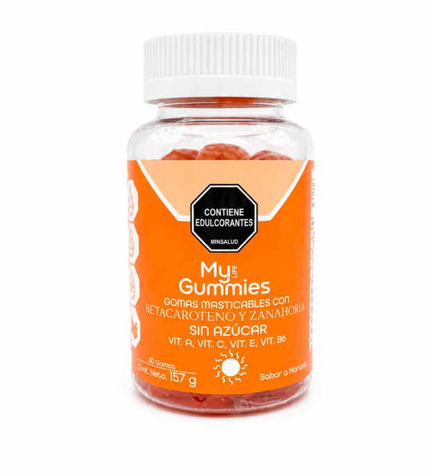 My Gummies Betacaroteno y Zanahoria