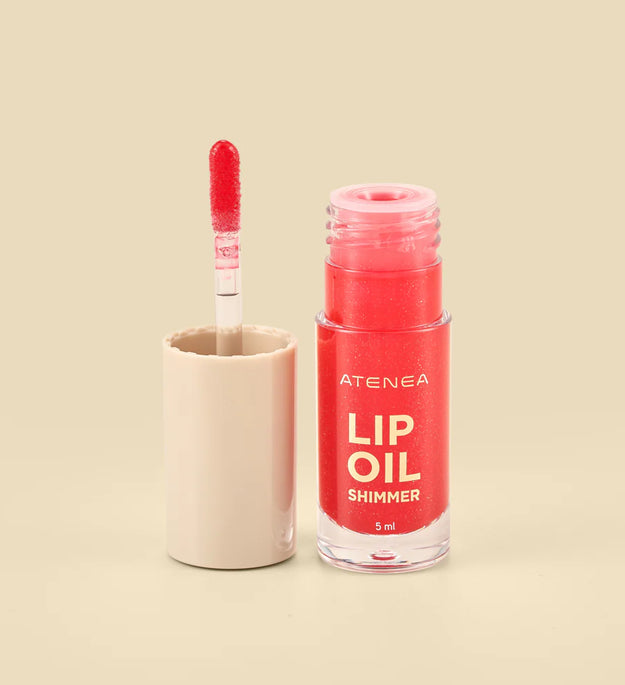 AT Lip Oil + Shimmer Cherry Glaze